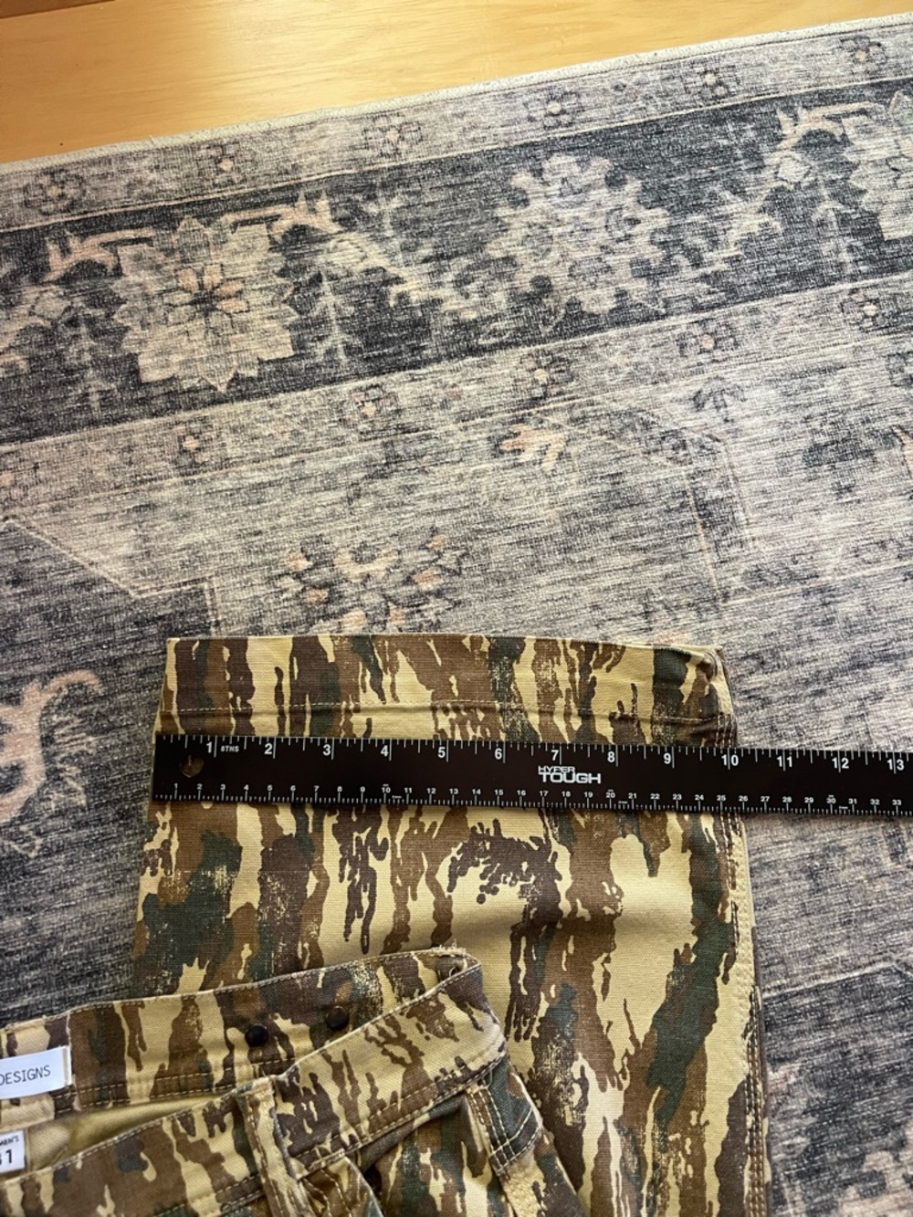 Topo Designs Women’s Brown Camo Utility Dirt Wide Leg Pants - Picture 10 of 11
